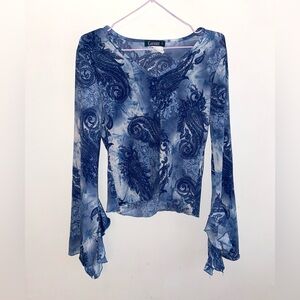90’s bell sleeve top